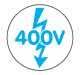 ~400 volt